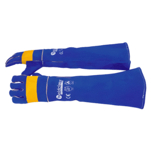 Promax Blue Glove Extended-Cuff 680Mm