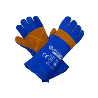 Blue Kevlar Welding Gloves - Weldclass