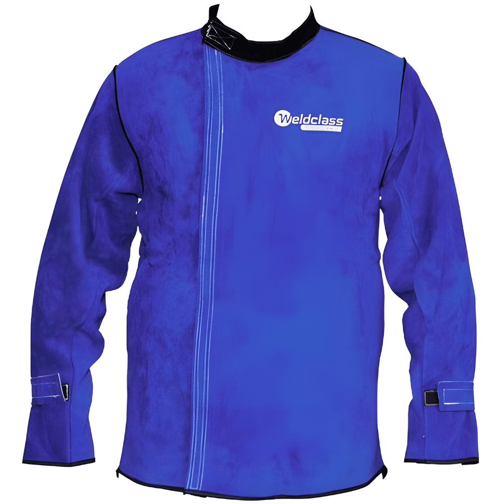 Promax Blue -2Xl-All Leather Welding Jacket