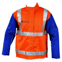 Proban Jacket Leather Sleeves Premium Red Xxxl