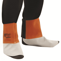 Leather Welders Spats/Velcro (Large)