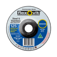GRINDING DISC 125X6.8X22 D/C INOX  - FLEXOVIT