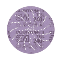 CUBITRON II HOOKIT 775L CLEANM SANDING DISC 150MM X 220GRIT