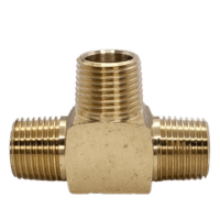Brass Tee 1/4 Bsp Male