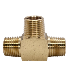 Brass Tee 1/4 Bsp Male
