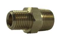 No 73 3/8X1/4Bsp Red. Nipple