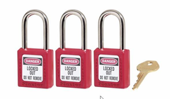 Safety Lockout 410 Ka3 Red (3 Locks = 1Set)