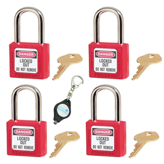 Safety Lockout 410 Ka4 Red (4 Locks=1 Set)