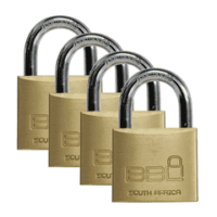 Padlock Brass 40Mm Shr 590D
