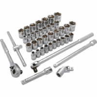 Socket Set 1/2Dr 41Pc A/F Met