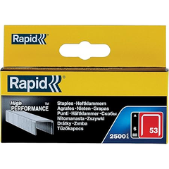 Rapid 53/6 Staples (Box 2500)