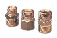 Brass Nipple - M22 Male X 1/4 Bsp Female