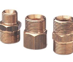 Brass Nipple - M22 Male X 1/4 Bsp Female