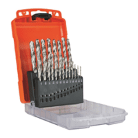 Drill Jobber Set P&N  Hss 19 Metric +1 X Step Drill