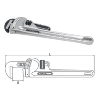 1200Mm Pipe Wrench, Aluminium