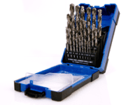 25Pc Bright Hss Jobberdrill Set In Abs Plastic Case