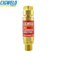 Flashback Arrestor-Mid Flow - Fuel -Torch End