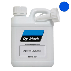 Dy-Mark Engineers Layout Ink 1L - Blue