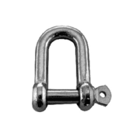 Grade 'S' Dee Shackle 13X16Mm W.L.L. 2T Hdg 10Mm Chain
