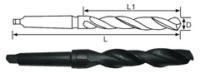25Mm Taper Shank Drill - Hss 2Mt