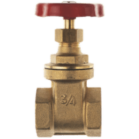 Brass Gate Valve 3/4Bsp