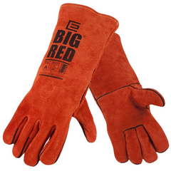 Big Red Welding Glove. Size Lrg - Elliot