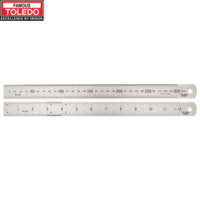 Ruler 300Mm Met Double Sided Toledo 300Mse