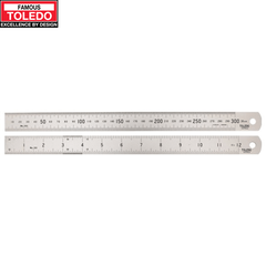 Ruler 300Mm Met Double Sided Toledo 300Mse