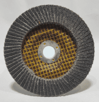 165 X 50 Scotch/Emery 80Grit Wheel With Wood Insert