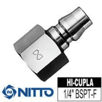 Plug Female 1/4" Bspf - Parrarell- Nitto