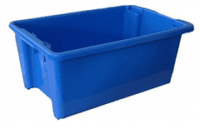 52Lt Plastic Tub - Blue