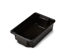 32L Plastic Tub Black