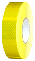 Safety Hy-Visibility Yellow Reflective Tape 48 mm per metre