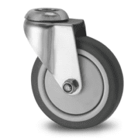 100Mm Swivel Castor (Bolt Hole C/W Brake)