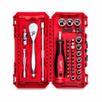 1/4" Drive 38 Piece Metric Socket & Bit Set
