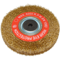 Crimped Wire Wheel 200 X 25Mm, 16Mm Bore