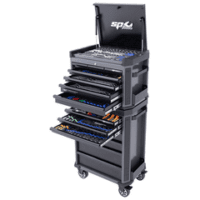 290Pc Metric.Sae 14 Draw Lt Grey/Black Toolkit