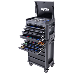 290Pc Metric.Sae 14 Draw Lt Grey/Black Toolkit