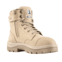 Boots Argyle Zip Ladies Sand  5.5