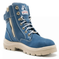 Boots Southern Cross Zip Blue Ladies 5