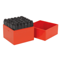 Toolex 10Mm Letter & Number Punch Set 36Pce