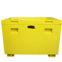 Site Box Steel 1219 X 799 X 850 Yellow Gas Struts Heavy Duty
