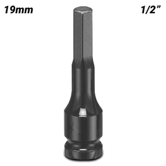 1/2Dr 19Mm Socket, In-Hex
