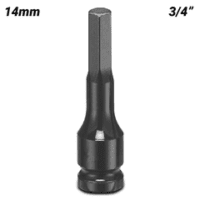 3/4''Drive 14Mm Impact Socket Inhex