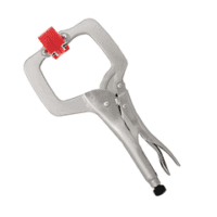 Locking Clamp With With Swivel Pads