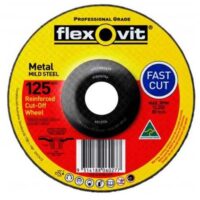 FLEXOVIT 180MM REINFORCE CUT OFF WHEEL 180X3.4X22.2