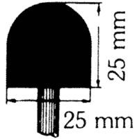 A21 Mounted Point 25X25Xrounded Top X6.35 Shaft A60