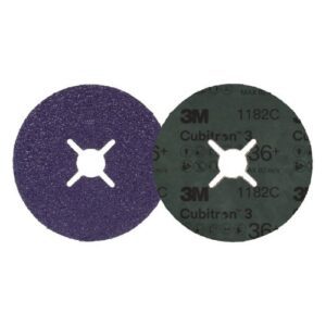 987C Cubitron  Fibre Disc 100Mm X 80G Pkt=25 S/S