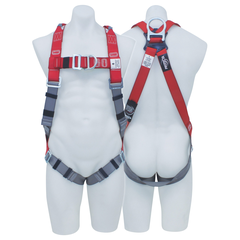 3M Protecta P100 All Purpose Harness Red And Gray Medium