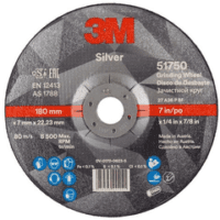 3M Silver Grinding Wheel 180 X 7.0